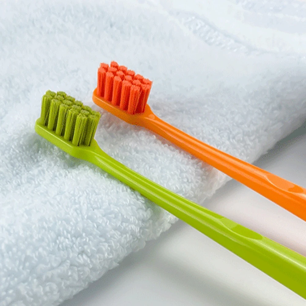 Зубная щетка из 1000 волокна качественная хорошо обработанная зубная для многократного использования