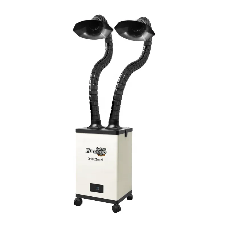 Популярный поглотитель для очистки воздуха, экстрактор припоя для салона красоты с мощностью 80 Вт и 2 каналами