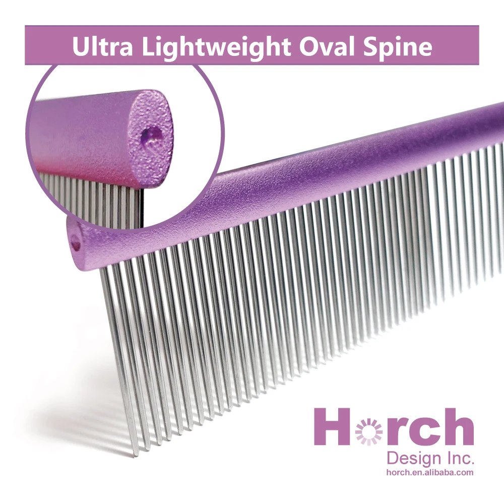 
Ultimate Touch Cat Shedding Flat Top Comb for House Cat Smooth Comb 