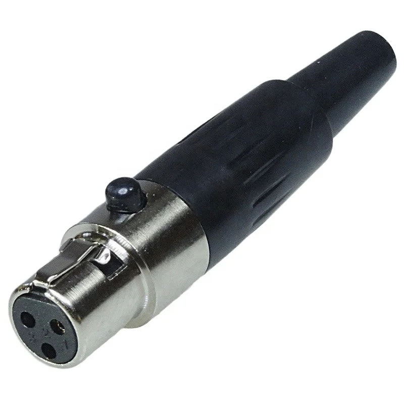 Внешний диаметр кабеля: Гнездовой Разъем cannon Mini XLR 3 мм