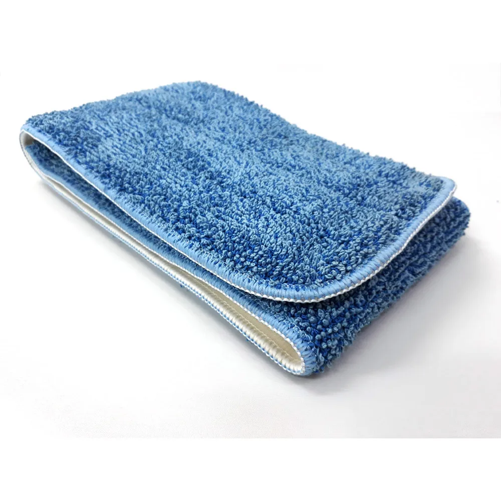 KOREAN MICROFIBER MOP PAD Easy Replaceable Head Fit Flat Spray Velcro Washable Household Replacement Cleaning Pads