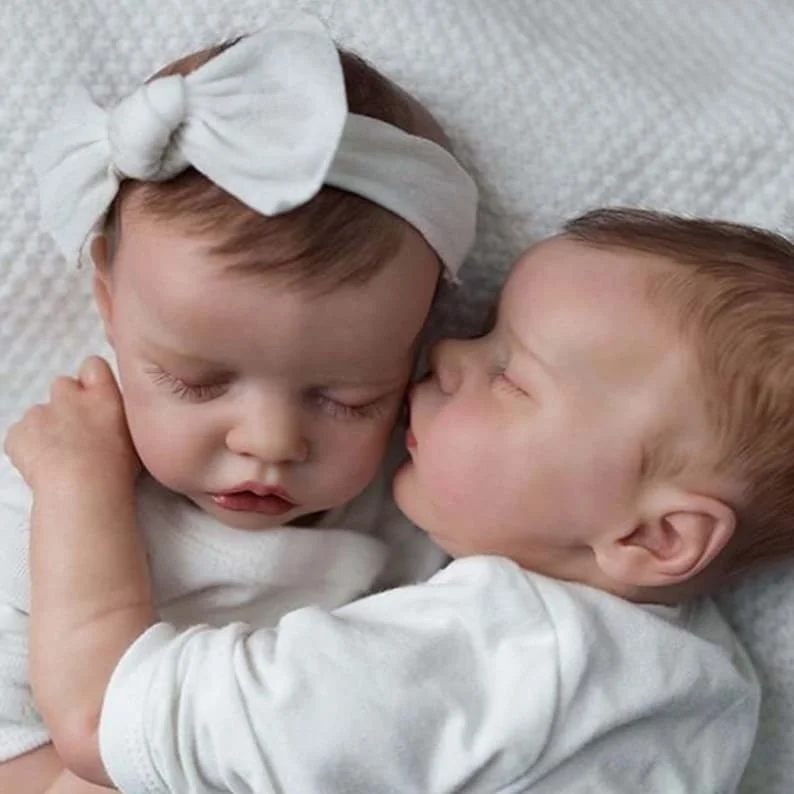 Мягкие пищевой силикон для художника ручной работы всего тела Reborn Baby Girl/для маленьких мальчиков
