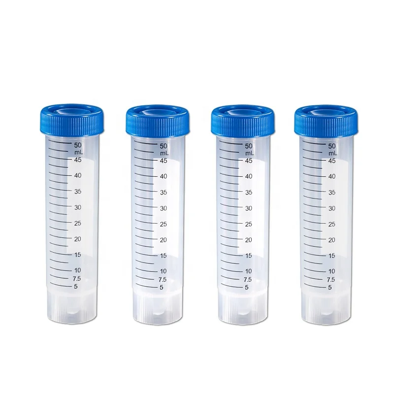 High Transparency  50ml self standing Centrifuge tube with graduation
