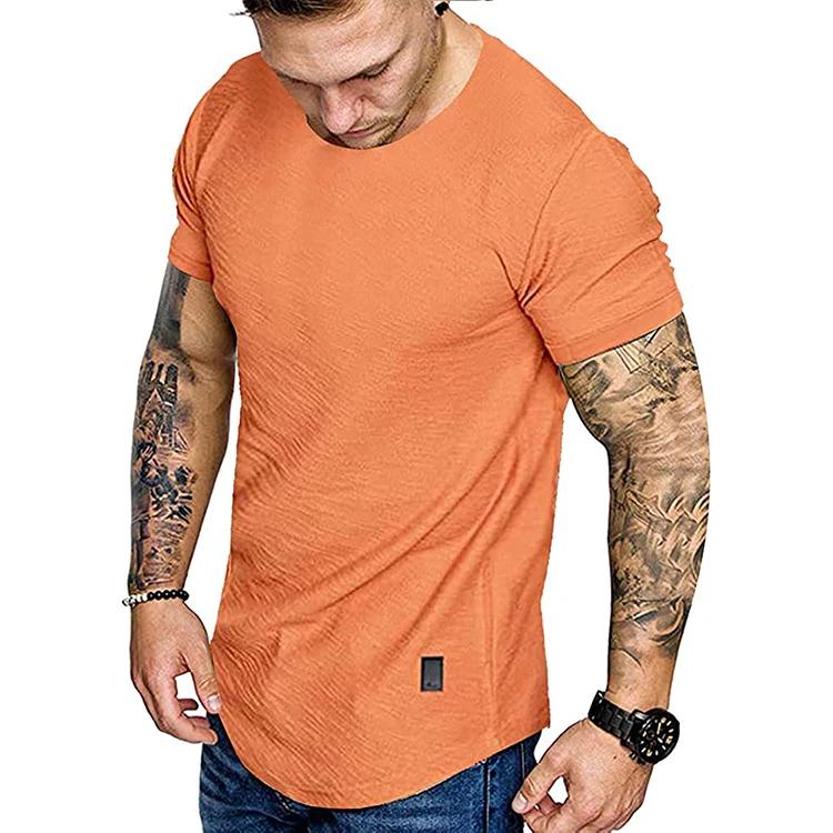 Customized Comfortable Gym Fitness Shirt Top manufacturer Direct factory price Fitness Shirt Quick dry Fashionable Gym T-Shirt