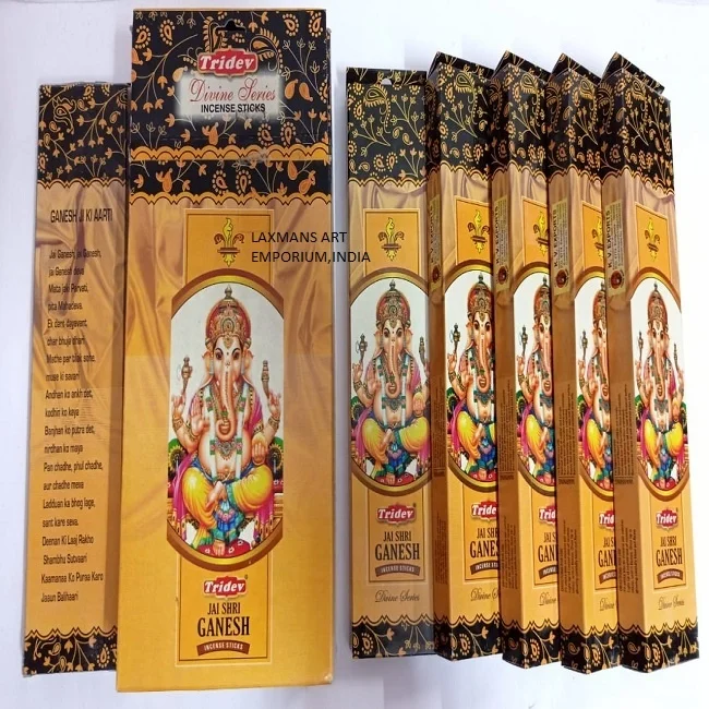 Индийский Бог GANESH pack ароматические палочки из Индии индийские боги агабаттис оптовая продажа смешанные спички