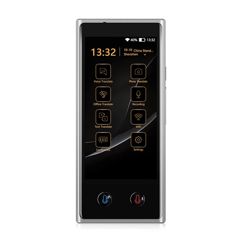 4 Inch Voice Translator Support 117 Languages Photo Translator Device Offline Portable Language Translator