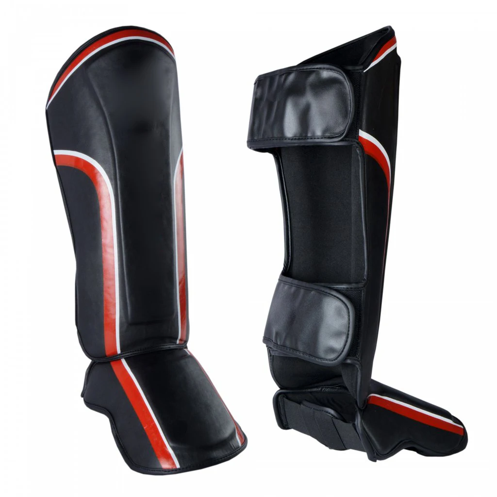 Custom Men Women Taekwondo Chest Guard Muay Thai MMA Kickboxing Shin Guards Sparring Protective Gear Equipment Shin Pads Guards