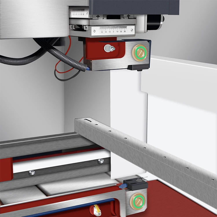 DRO digital readouts machine weight 1400kg DK7745 edm cut wire machine with large cutting taper
