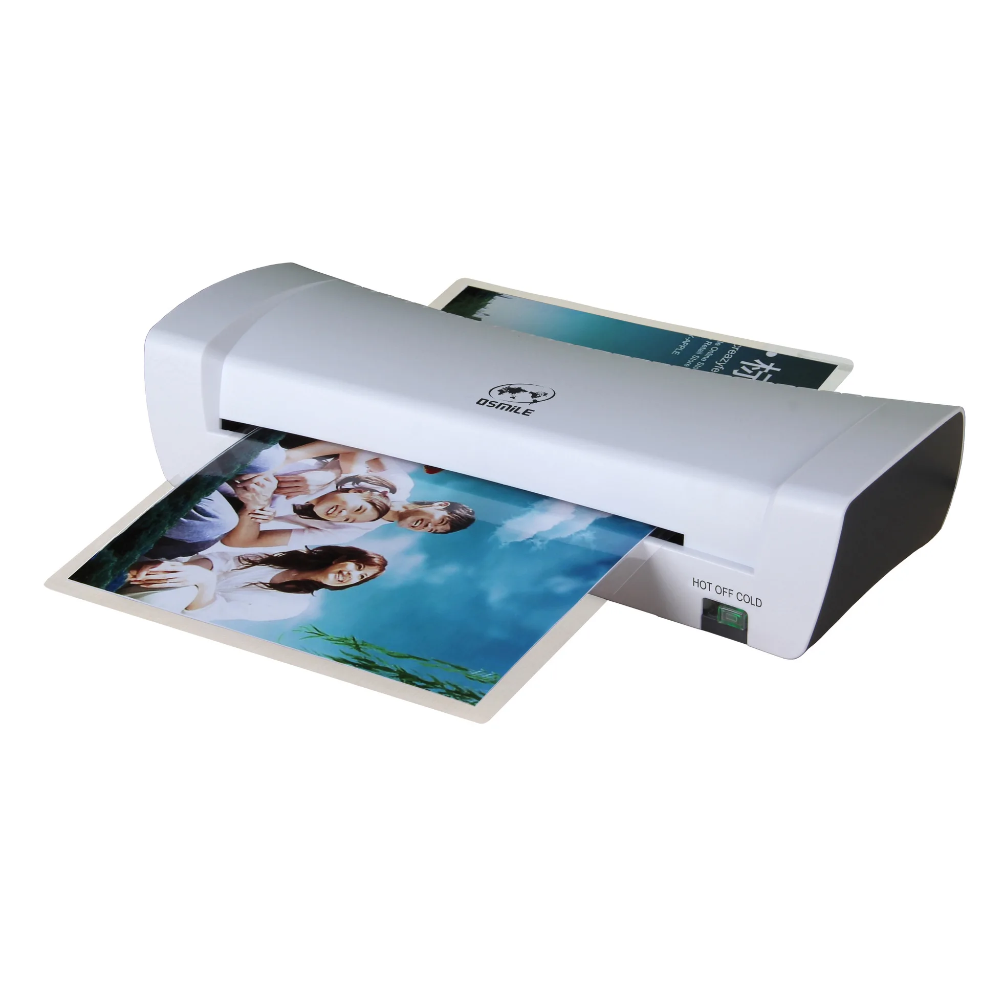 Entry Width 230mm A4 Plastic Hot Laminator Office Laminating Machine Manual Table Laminator