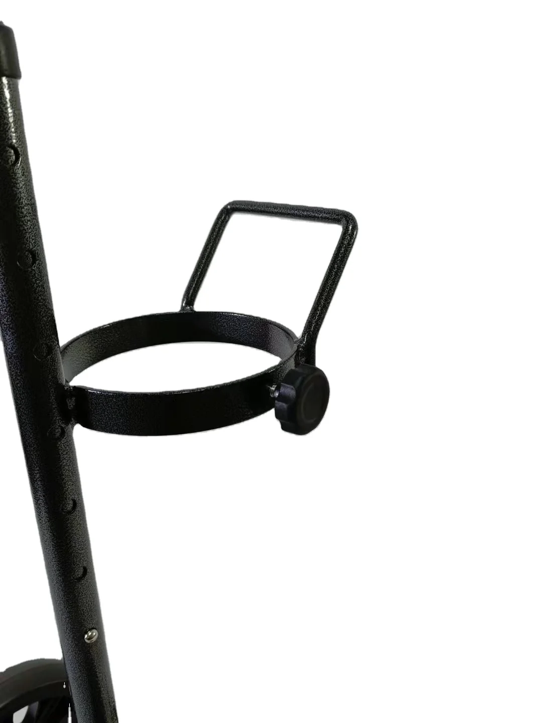 Medical Service Single Oxygen Bottle Cart Hospital Trolley