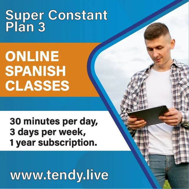 
tendy.live: Online Spanish classes with native-Spanish speaking teachers, ready to teach Spanish. 