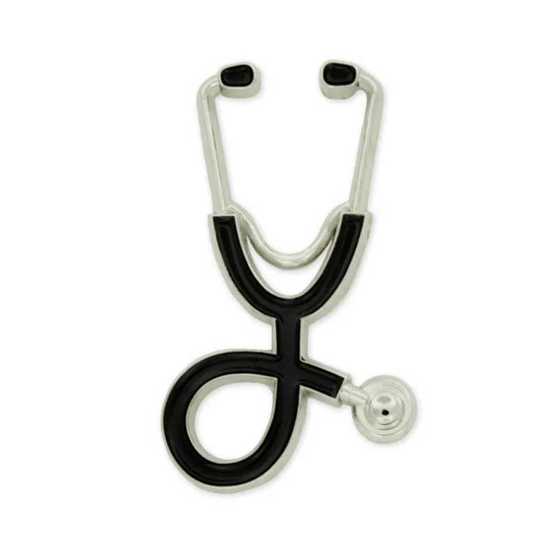 hospital custom made doctor myster medical stethoscope enamel pin