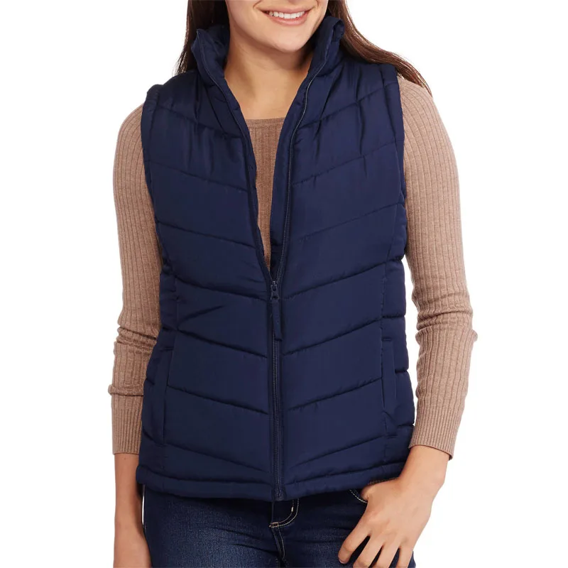 Down Vest Women High Quality Custom Logo