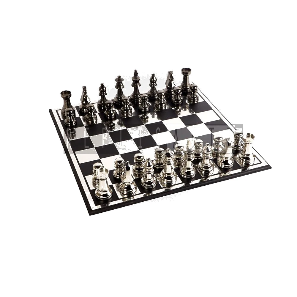Wooden Indoor Chess Games Wooden Handcrafted Chess Board