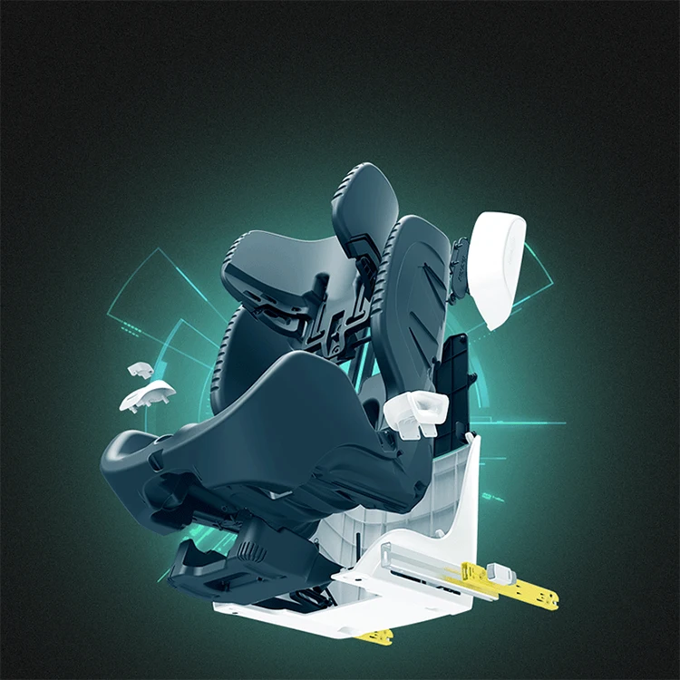 Лучшее качество, детское автомобильное сиденье 76 -150 см I-Size с Isofix и Top Tether Ece R129, детское сиденье
