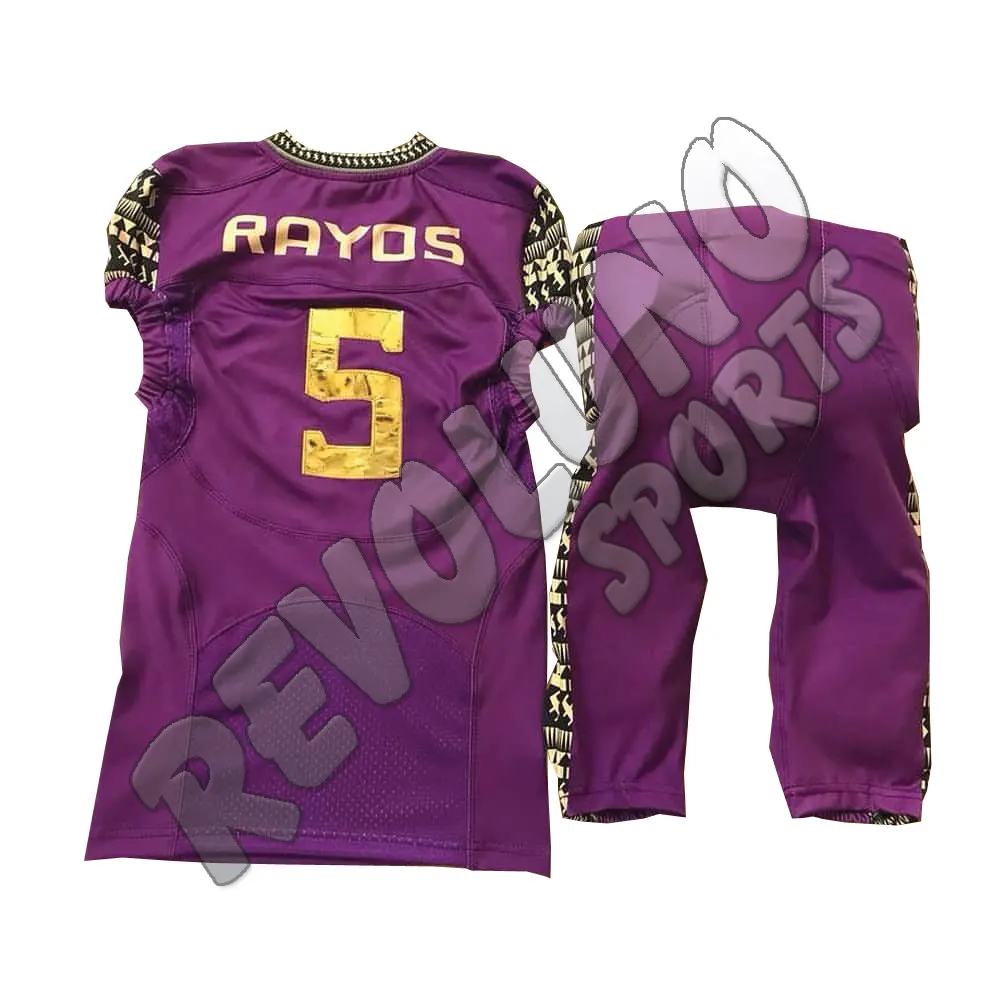 Униформа для американского футбола изготовленная на заказ оптовая продажа комплект спортивной футбольной униформы