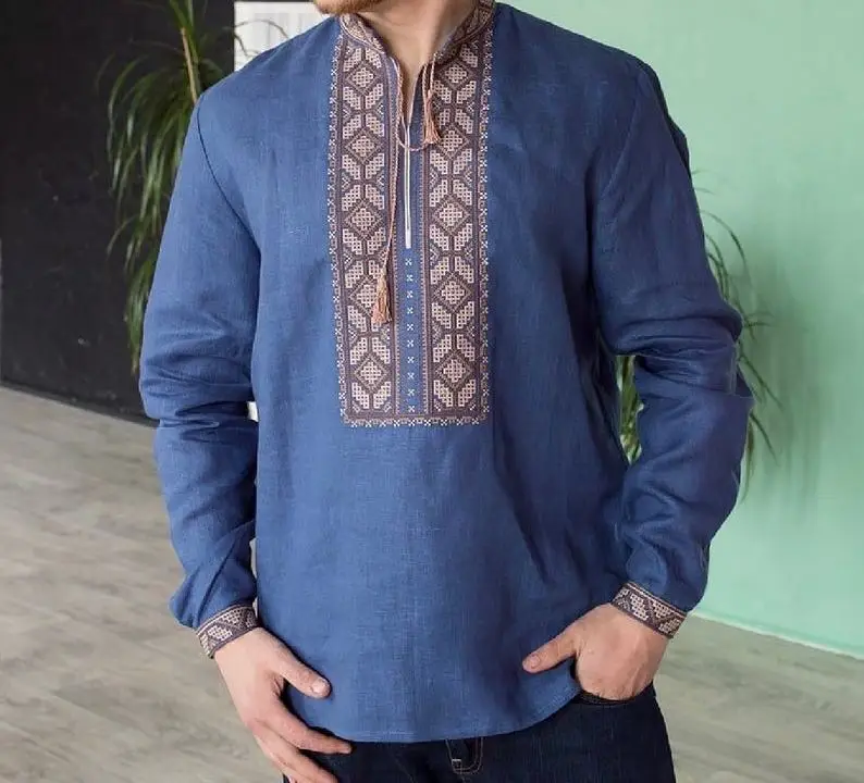 mens summer white linen beach shirt men long sleeve beach t shirts