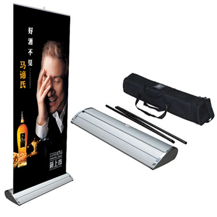 Faser Delivery Advertisement Rack Display New Design Roll up Display Led Unique Fashion Banner Roll up