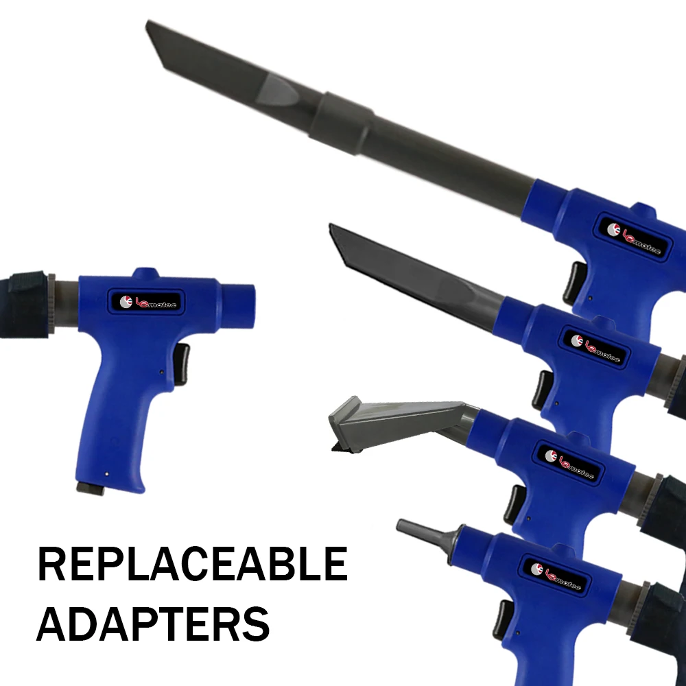 Air Wonder Gun Kit Dual Function Air Vacuum Blow Gun Pneumatic Vacuum Cleaner Kit Air Blow Suction Gun Kit Tools