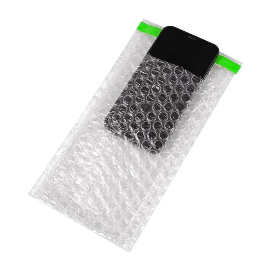Self Adhesive Cushioning Shipping Protective Packaging Air Bubble Bag Mailer Bags Plastic Wrap Pouch