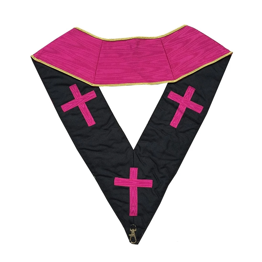Custom made Rose Croix 18th Degree Collar
