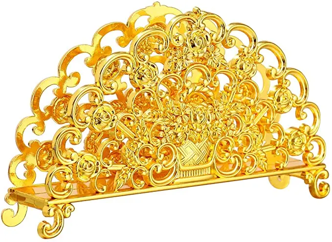 Custom Shape Solid Iron Metal Tissue Paper Holder in Marvelous Design Perfect for Elegant Tabletop Kitchenware at Home