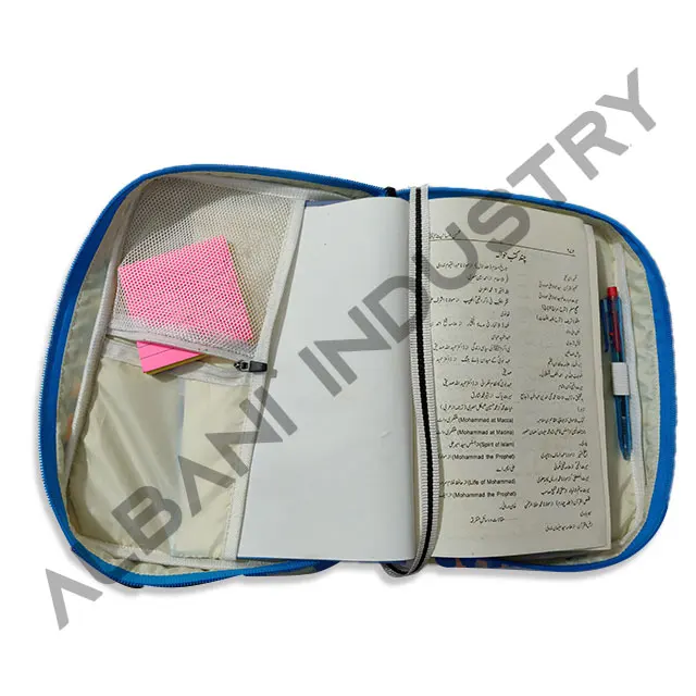 2021 cheap Personalized Custom cordura 600D sublimation book cover book pouch bag book bag sublimation bible bag