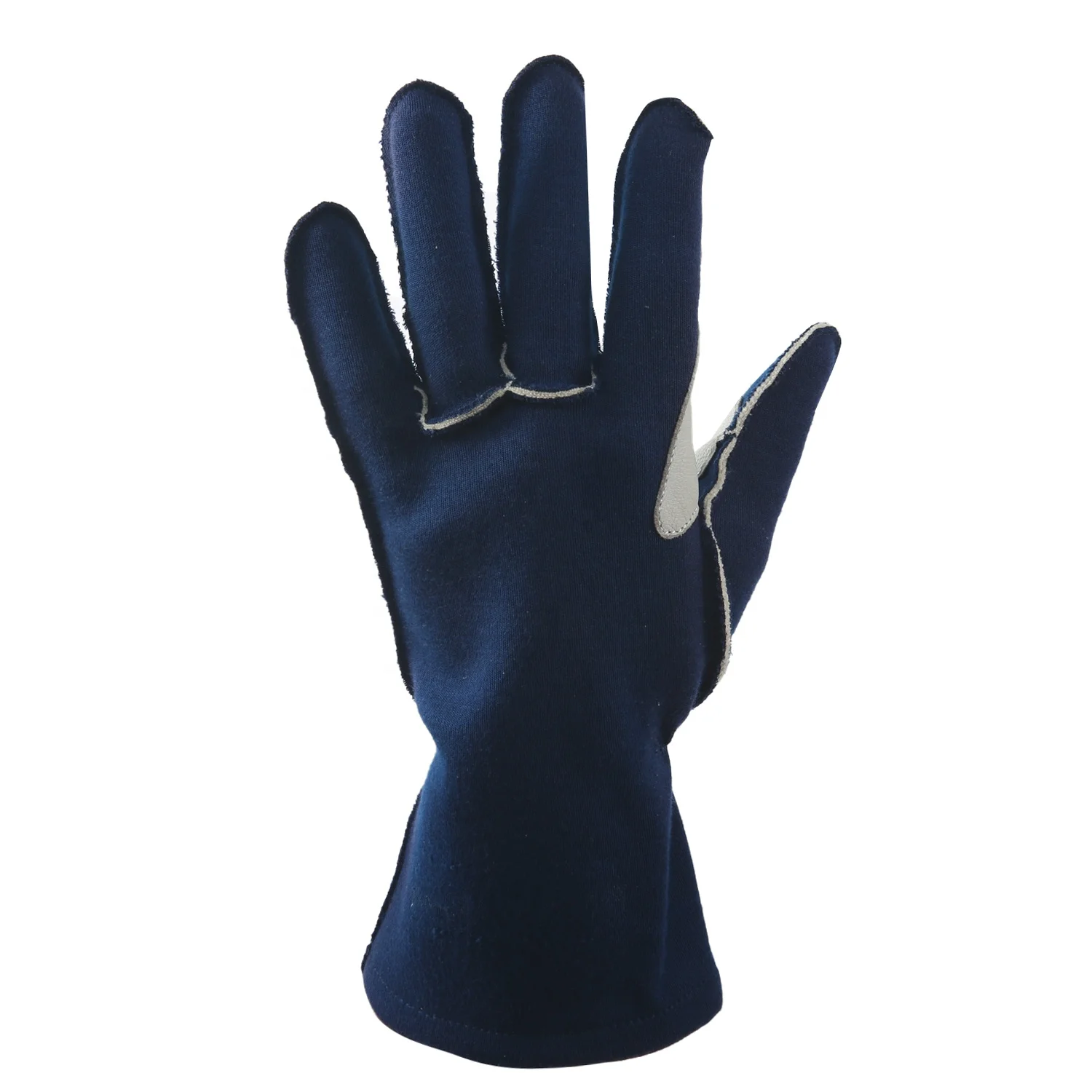 Custom Logo SFI Nomex High Quality Full Finger Racing Gloves XL Size Sportswear for Adults for Car & Go-Kart Racing