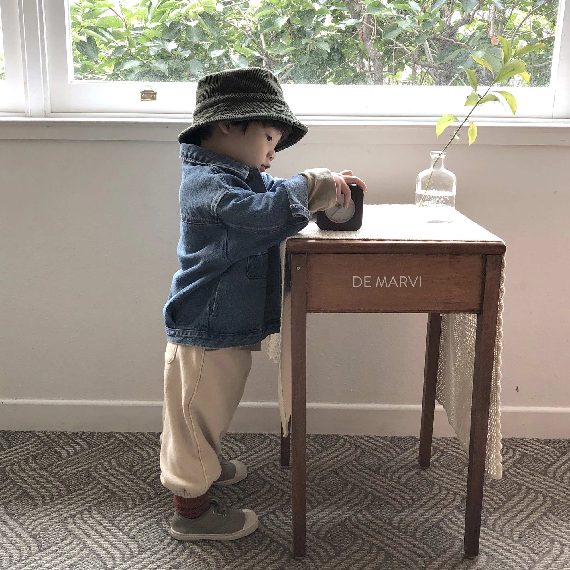 DE MARVI Toddler Kids Denim Jackets Boys Girls Casual Jacket Autumn Spring Clothes MADE IN KOREA