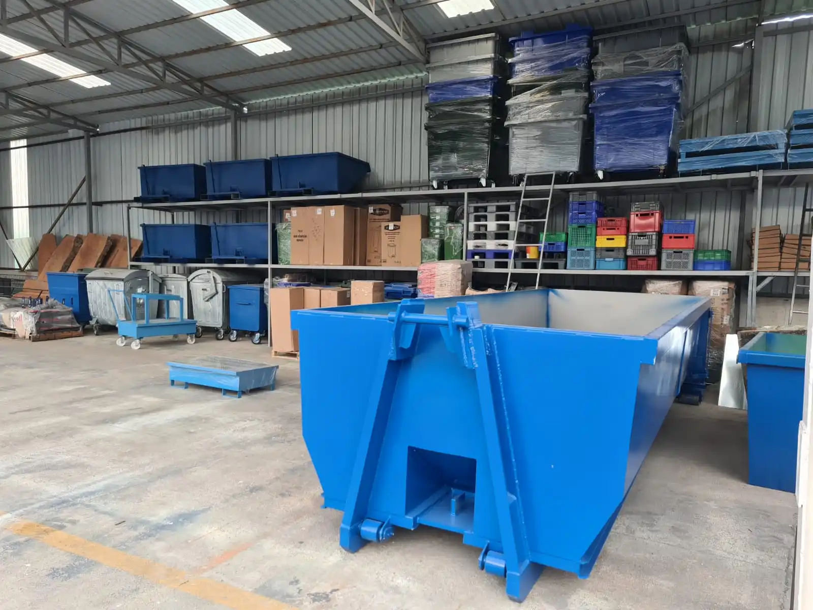 
20 yard Tube Roll Container 