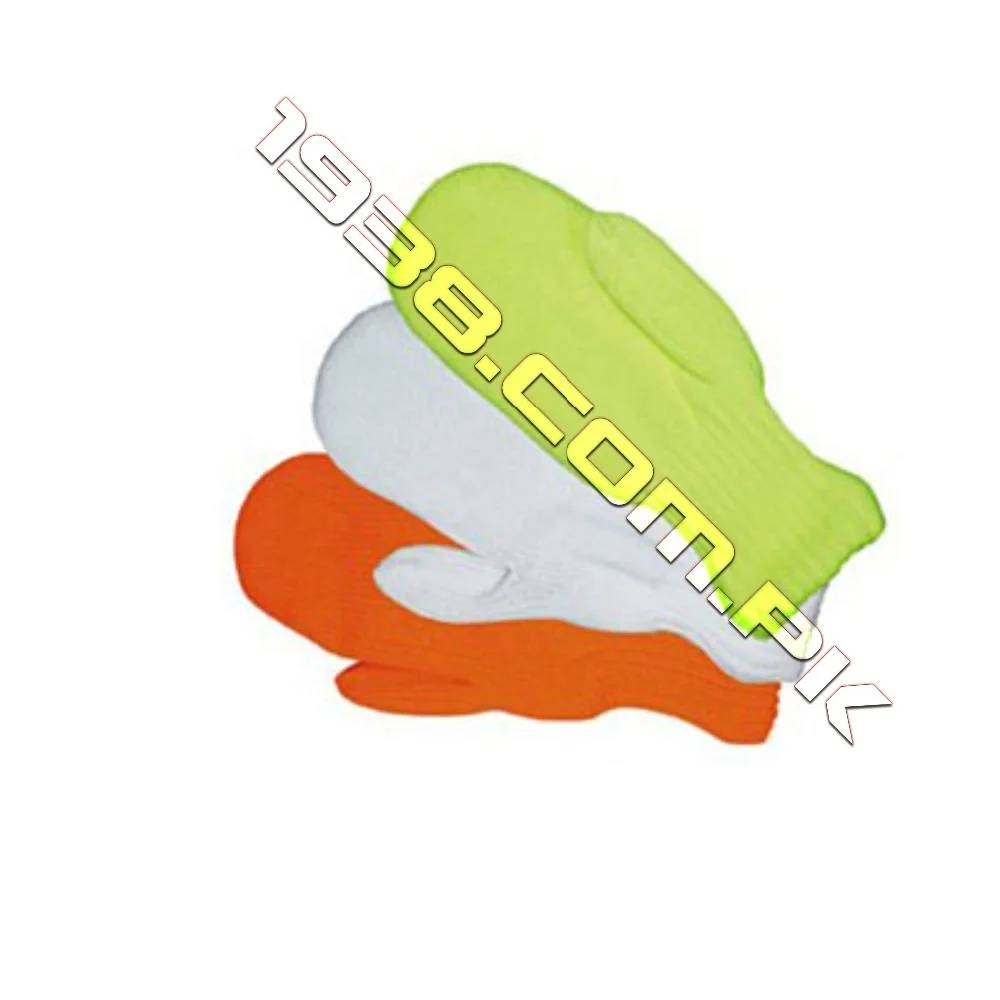 Lined Knit Traffic Mitten 276-White 476 Yellow 676-Orang Tactical Full Hand Gloves