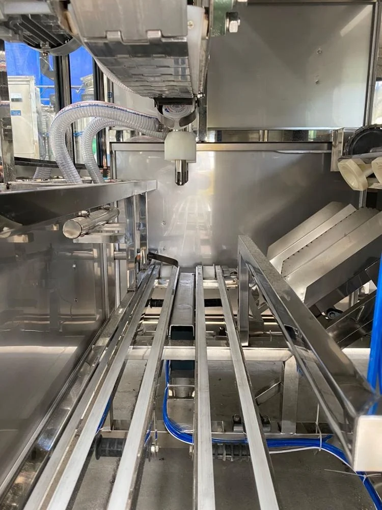
Cheap 5 gallon small bottled water filling line is used in water station, water sales business 