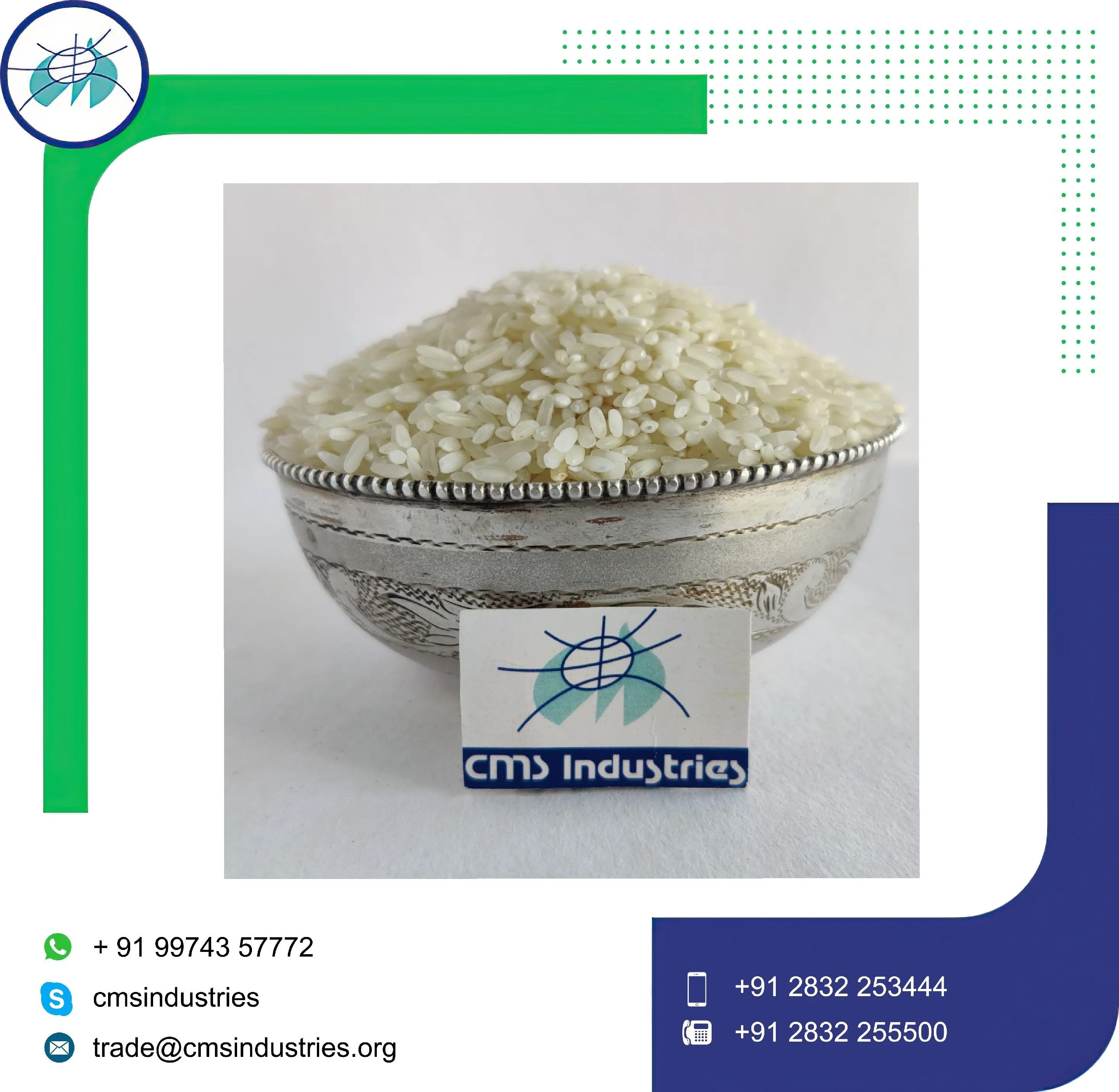 Очистить ИК 64 парамальный шелковистый рис Sortex (сломанный 5%)