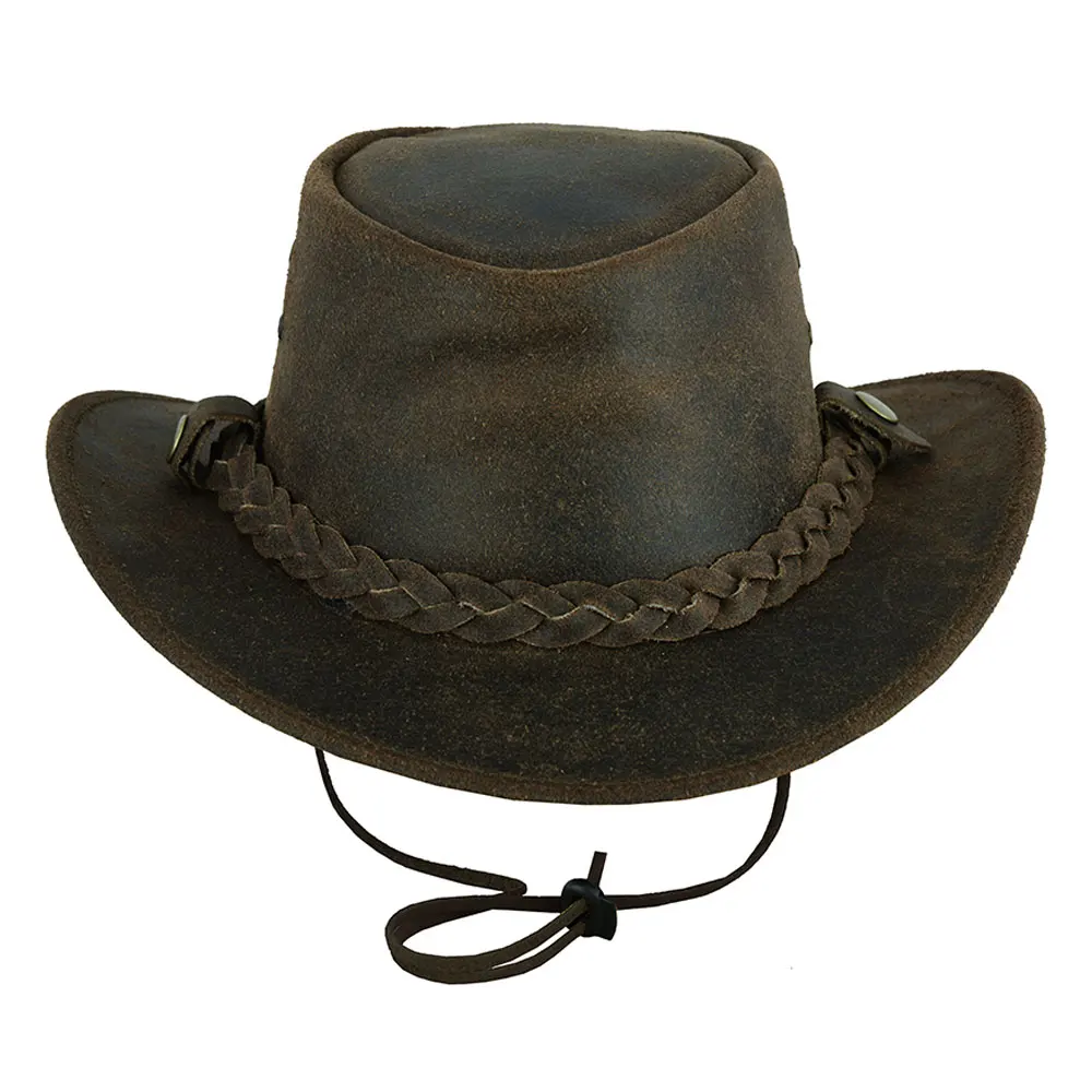 
Original Leather Bucket Horse Riding Hat For Men Women / Custom Made Horse Hats In leather Fully customized 