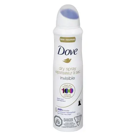 Dove  100ml Spray 150ml Spray Deodorant Spray