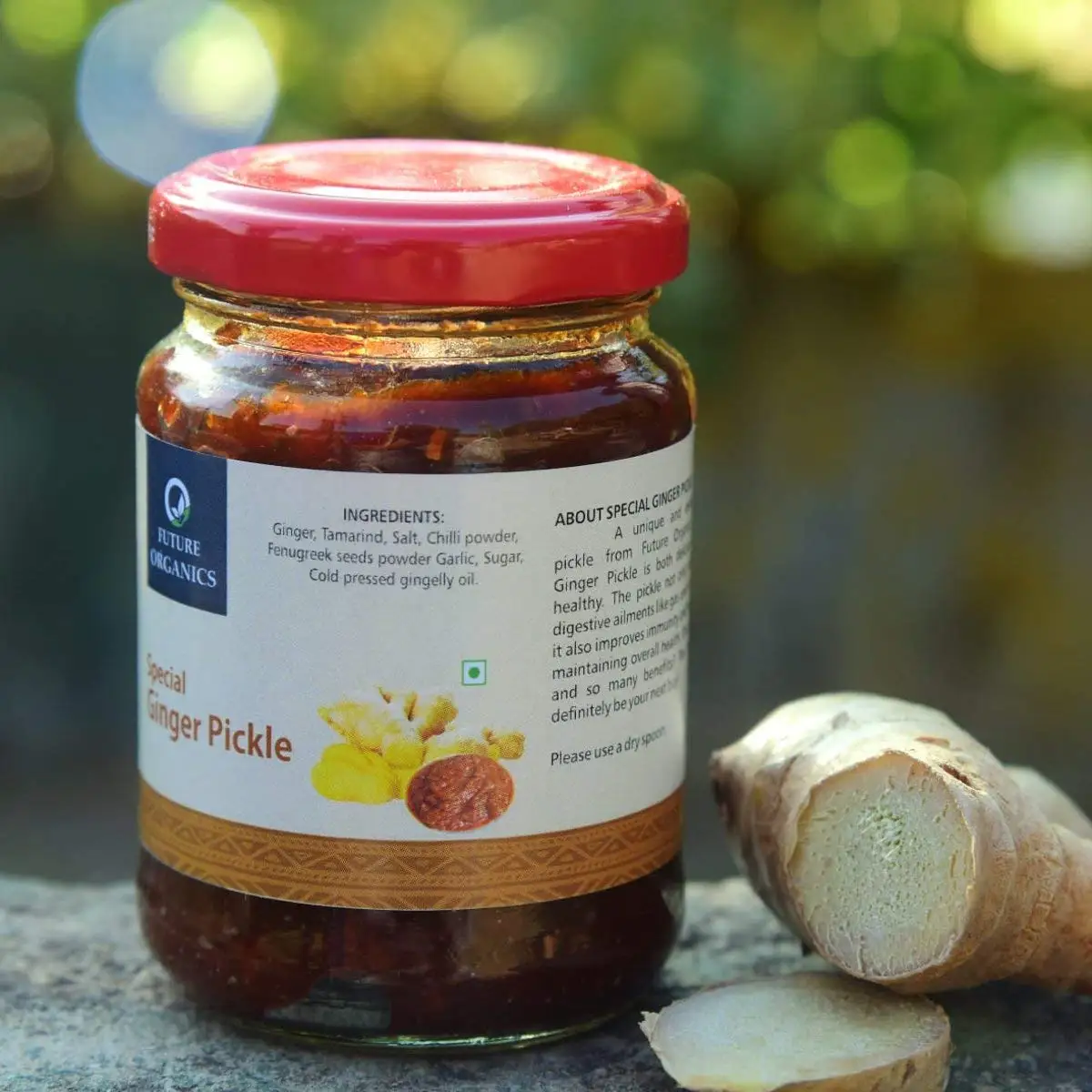 High On Demand Special Ginger Pickle 100% Standard Quality Achar with Homemade Taste and Pure Natural Healthy Ingredients