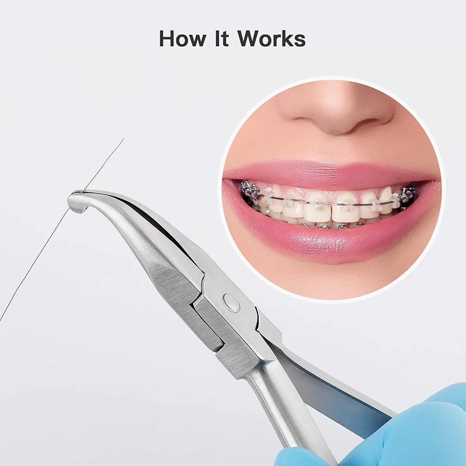  Стоматологическая изогнутые HOWES ортодонтические плоскогубцы положение под углом прибор провода гибочный инструмент