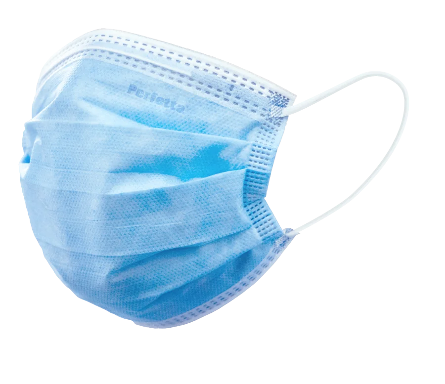  > 99% одноразовый Белый Синий идеальный ультра4-слойный медицинский чехол для лица