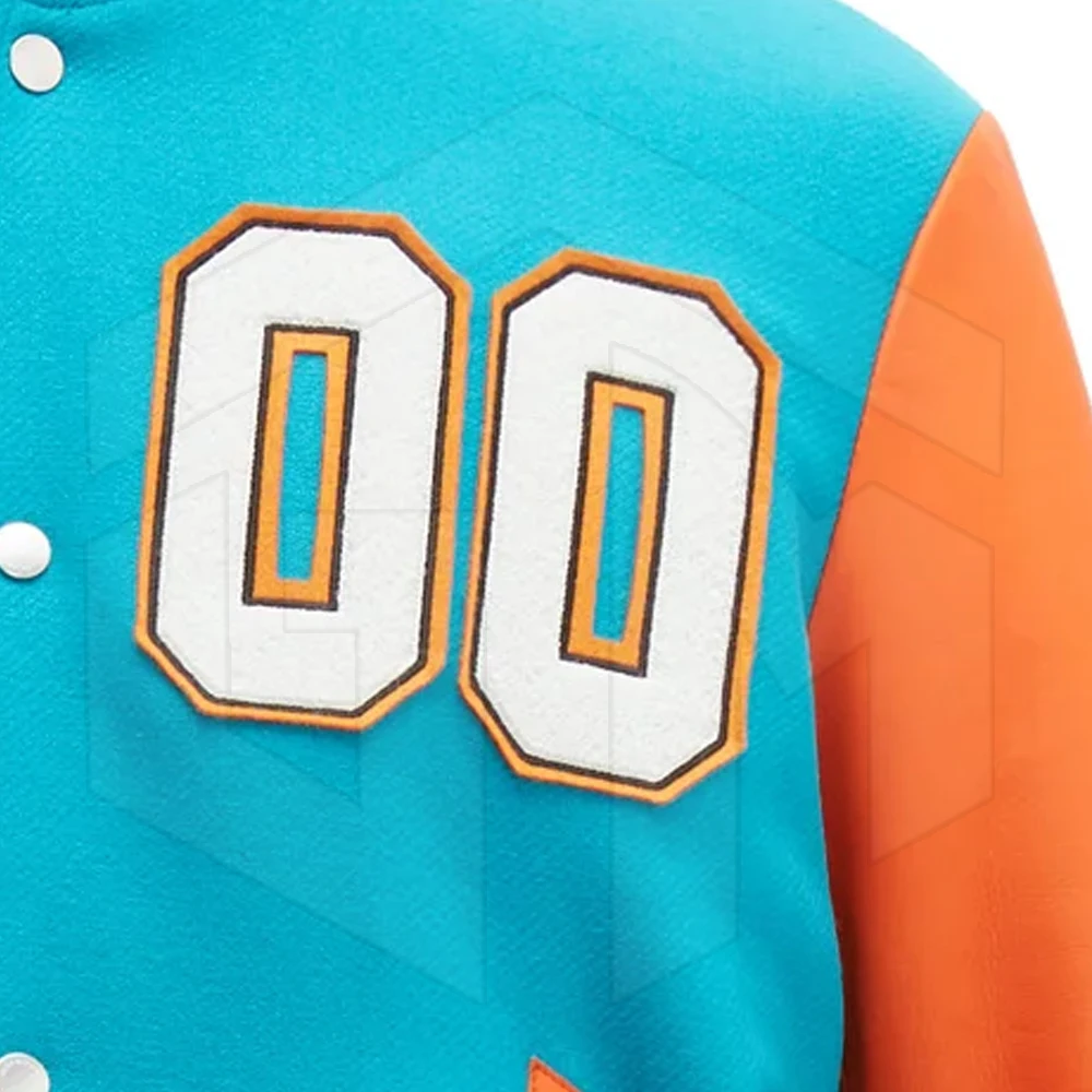  OEM Вышитые нашивки мужская бейсбольная куртка Letterman на заказ