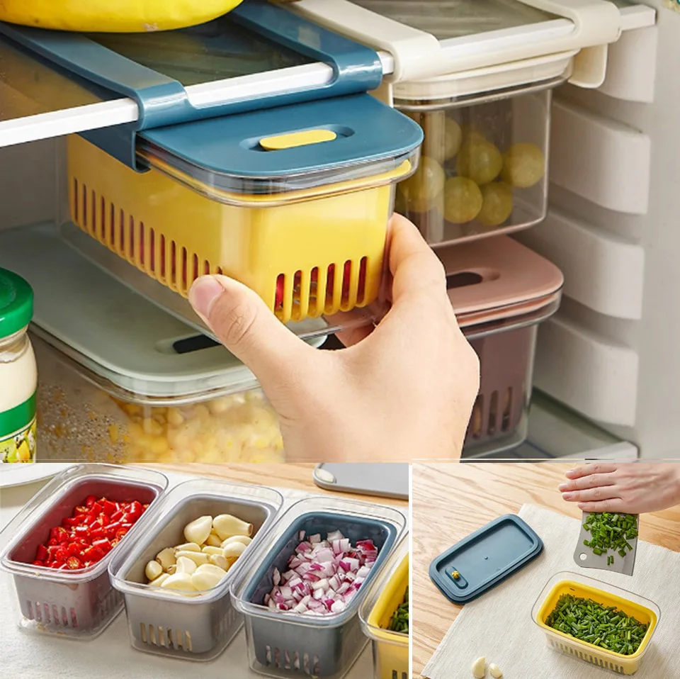 Eco Friendly Airtight Keep Warm Kitchen Air Tight Plastic Food Storage Container