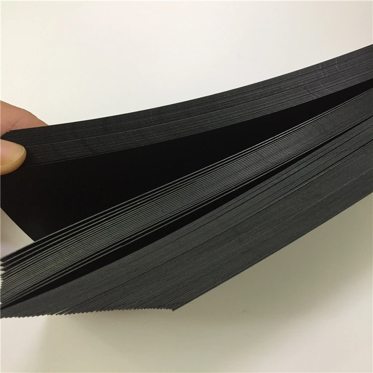 Thermoplastic PP board 1.5mm Black color Plastic PP Plate Sheet
