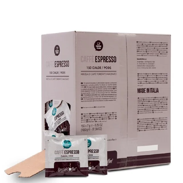 
Italian premium quality coffee POD/CIALDE ESPRESSO PREMIUM 7g easy for a perfect espresso at home or at restaurant 