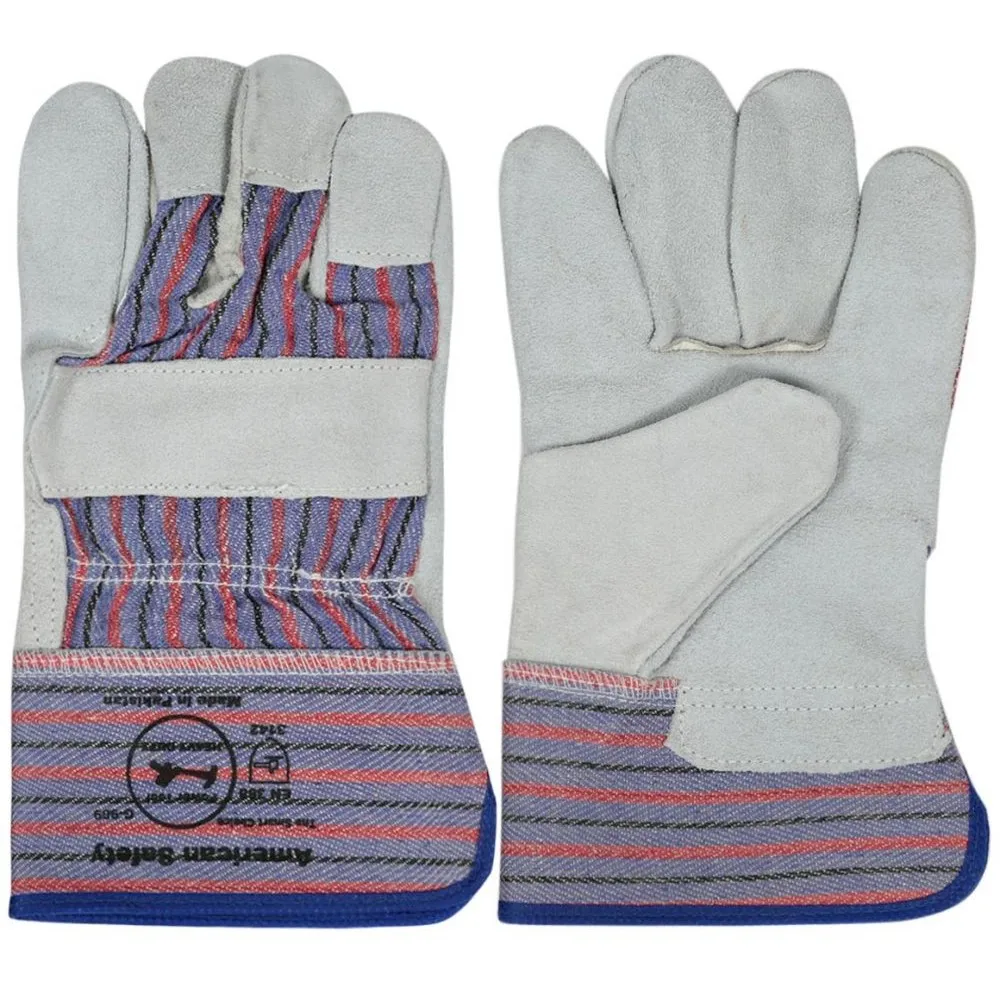 Custom color logo inspection farming work gloves for motorcycle