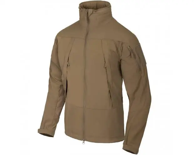 
Куртка-коричневая рабочая одежда с мягкой оболочкой для мужчин 