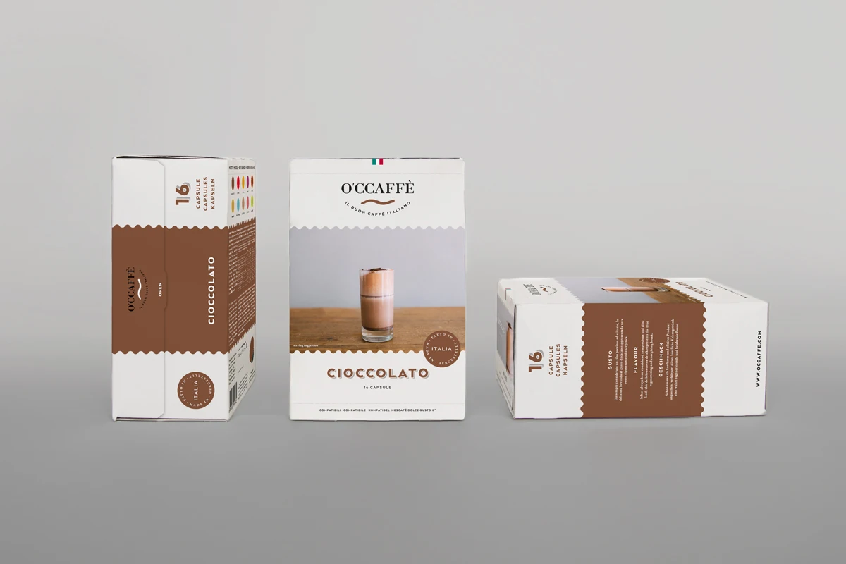 Сделано в Италии капсулы для шоколада и кофе с мягким кремом дома