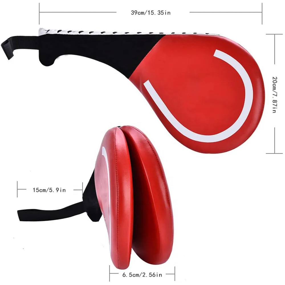 Taekwondo Karate Double Kicking Targets Paddles Floppy Target Mitts