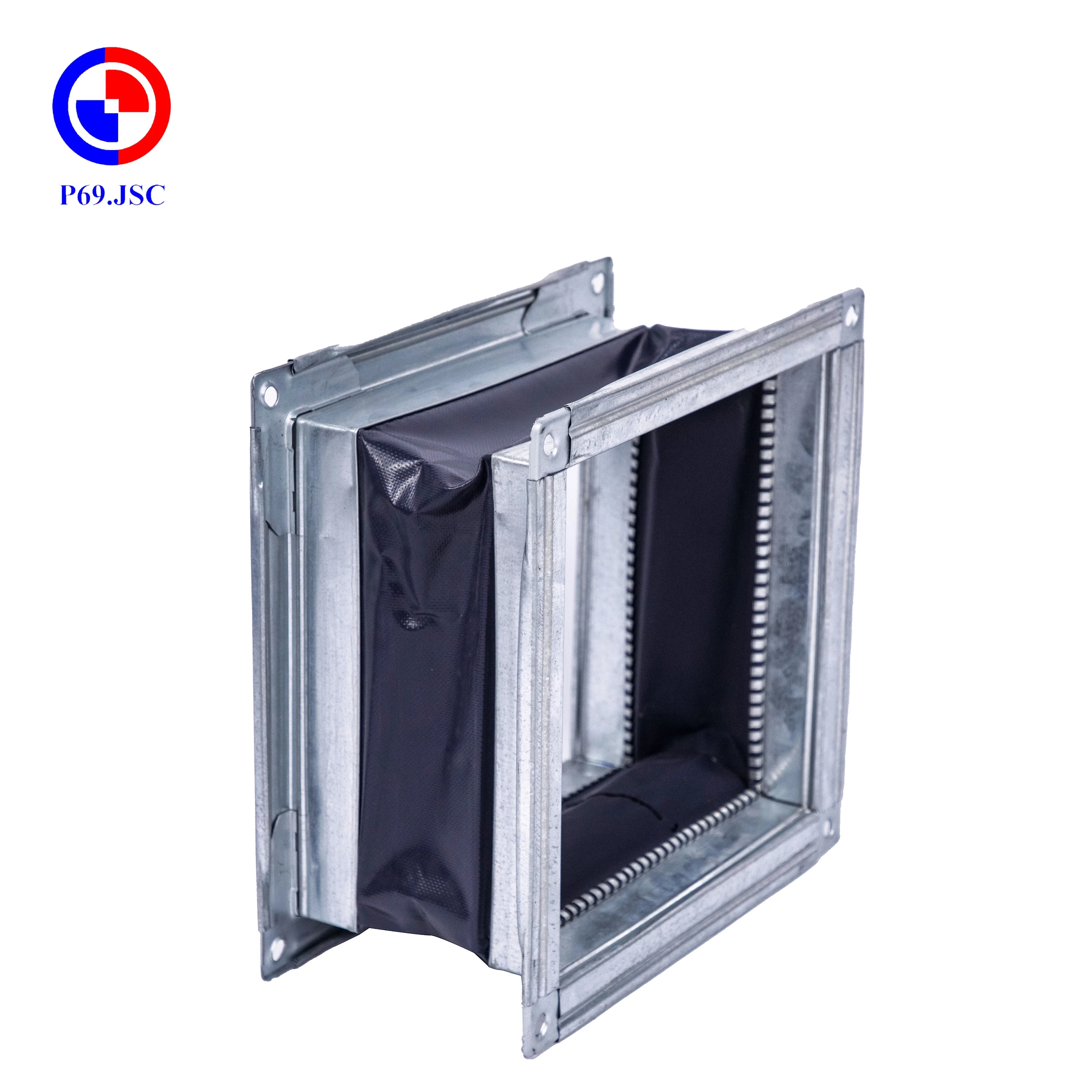 Heat-Resistant Increases Stability Flexible High Quality OEM Canvas Polyester Glass Fiber DUCT COUPLINGS Square Duct Tape PVC