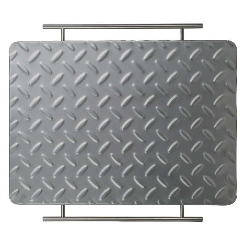 
Outdoor Camping Case Stainless Multi Tabletop Glamping Snowpeak Tent Japanese Stacking Shelf Container Metal Box With Handle 