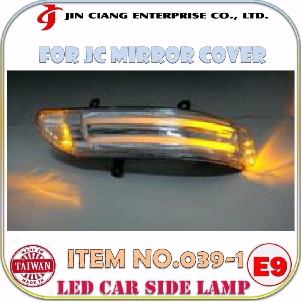 Специальный автомобиль JC зеркальная крышка ES350 IS250 ISF LS LX570 светодиодная боковая лампа