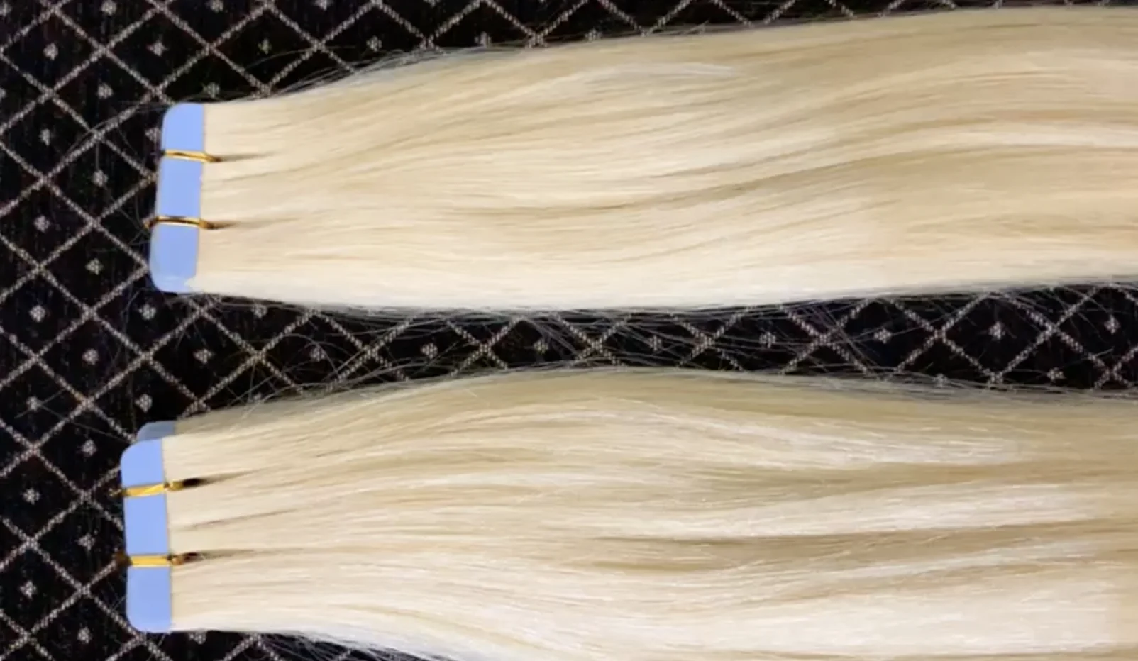 Wholesale Invisible Double Drawn Remy Tape In Human European Hair Extension genius weft Available at Affordable Price